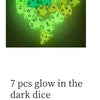 Glow-in-the-Dark Dice Set of 10
