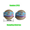 Random 2PCS dumpling blind box set of squishy stress relief toys