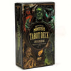 A box set of Universal Monsters Tarot Deck and Guidebook featuring classic horror characters.
