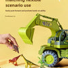 Dinosaur Transport Truck Carrier Playset with Tyrannosaurus Rex