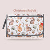 Foldable Waterproof Baby Changing Pad with Storage