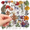 Cute Plant Stickers - Waterproof Botanical Decals for Laptops, Phones & More