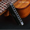 10-Hole C Diatonic Harmonica with Carrying Case