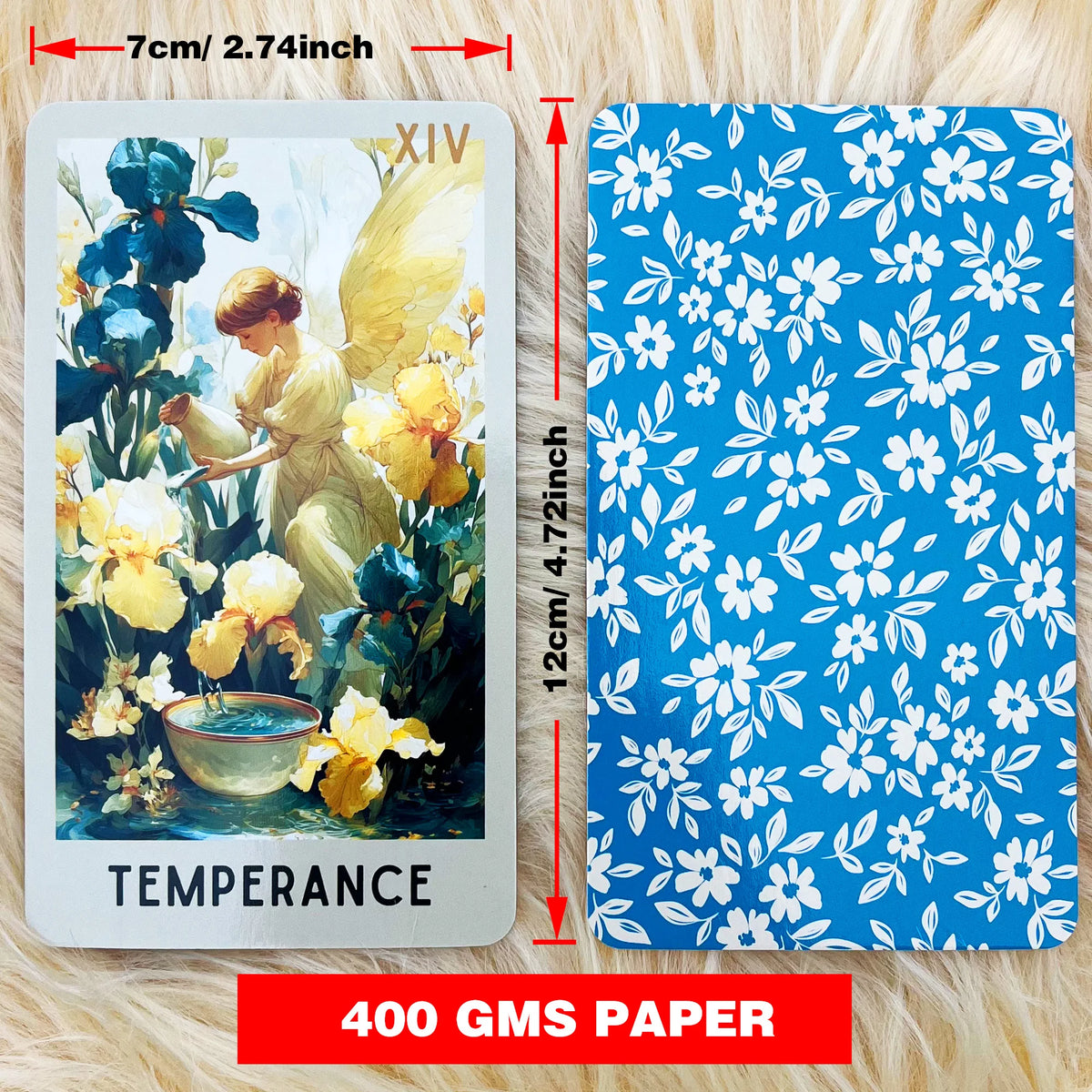 Petal Sky Tarot Deck – 78 Cards with Illustrated Guidebook
