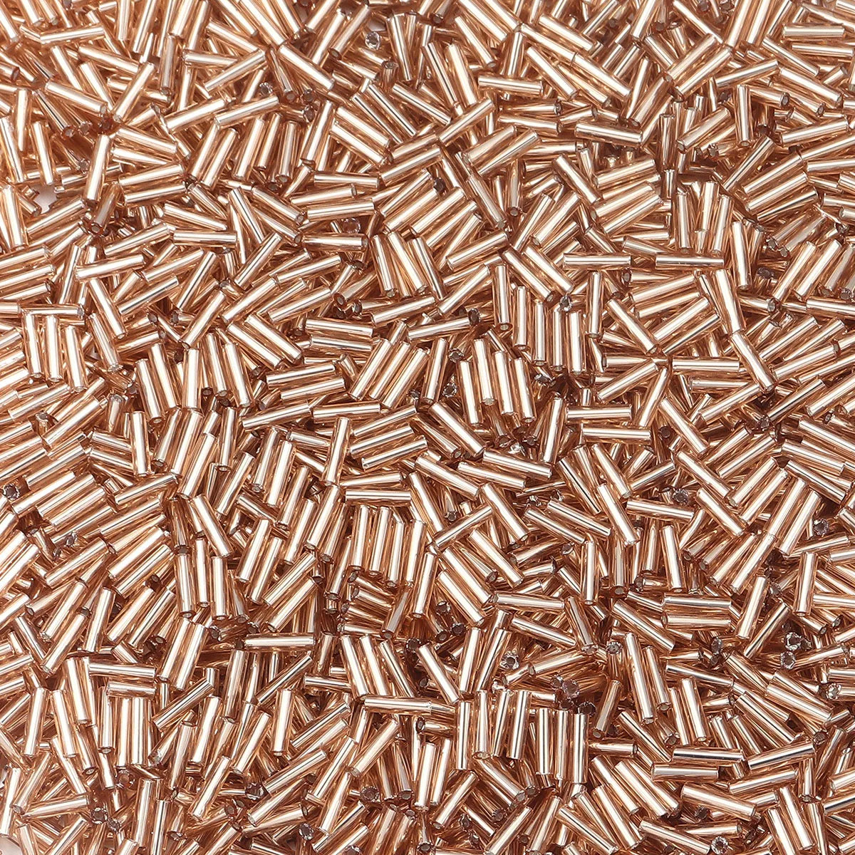 2mm Glass Seed Beads for Jewelry Making – Colorful Tube Beads (10g Pack)
