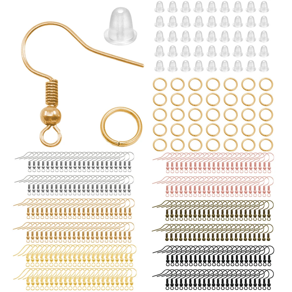 Hypoallergenic Earring Hook Kit for DIY Jewelry Making