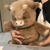 Extra Soft Cute Pig Plush Pillow - 17.7 Inch Comfort Stuffed Animal