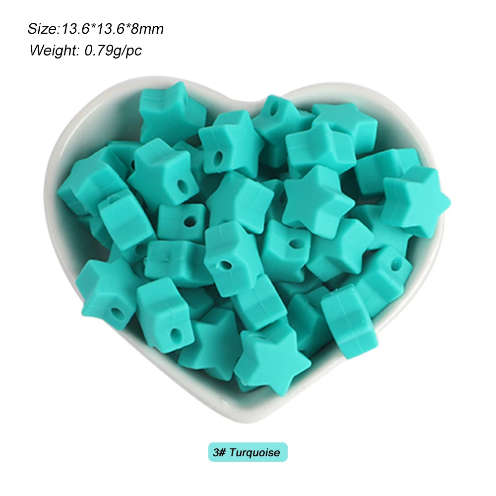 Silicone Charm Beads Set for DIY Jewelry Making