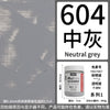 A bottle of PEBEO Matte Acrylic Paint in neutral grey color with product information and usage instructions.