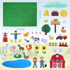 Farm Animals Felt Story Board Set for Early Learning