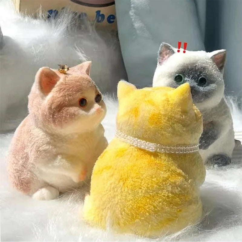 Chubby Cat Squeeze Stress Relief Toy