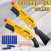 Kids Dual-Handle Foam Dart Blaster – Safe Outdoor Battle Toy