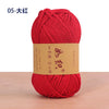 Soft Cotton Blend Crochet Yarn – 85m per Roll