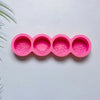 Floral Silicone Soap Mold Set for DIY Crafting