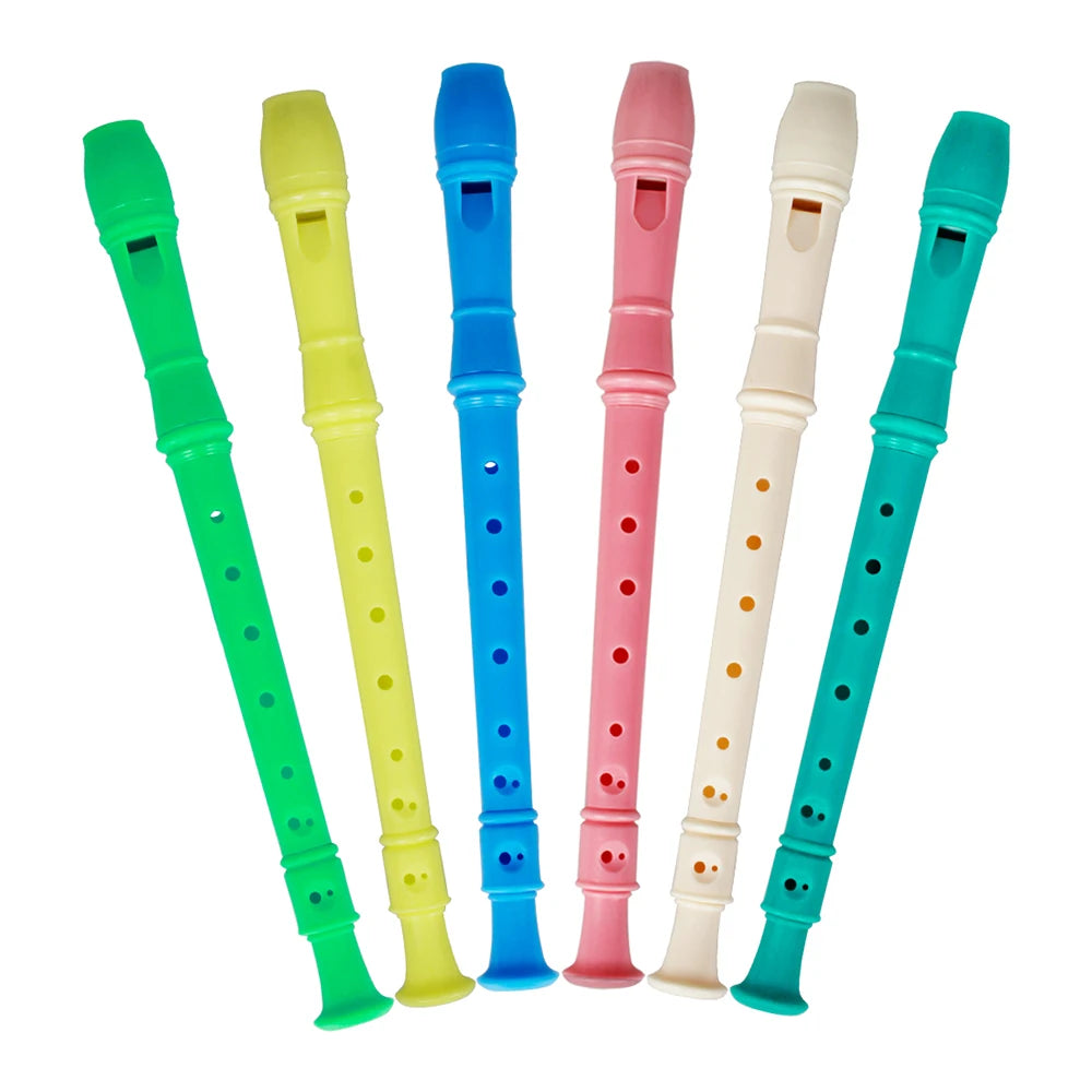 ABS Clarinet for Kids – 8-Hole Vertical Flute with Cleaning Stick