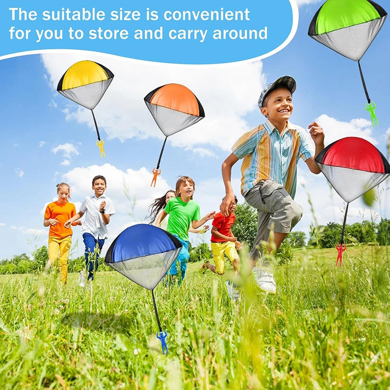 Kids' Flying Parachute Toy for Indoor & Outdoor Play