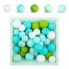 12mm Silicone Beads for DIY Jewelry Making & Crafts (20/50/100 Pack)