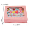 A pink box containing a collection of 24 sparkling gemstone rings and jewelry for girls.