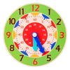 Wooden Montessori Clock Toy for Kids Learning Time