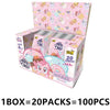 A box of My Little Pony Friendship Cards featuring various themed pouches and cards.