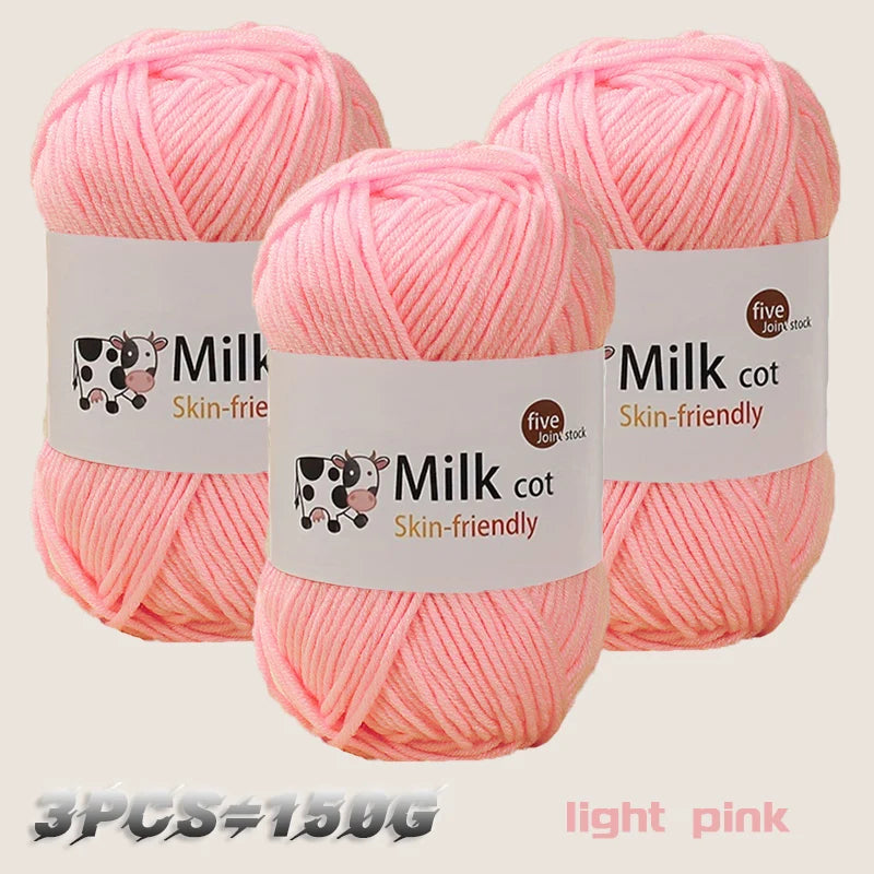 Soft Acrylic Yarn Ball – Medium Weight for Knitting & Crochet