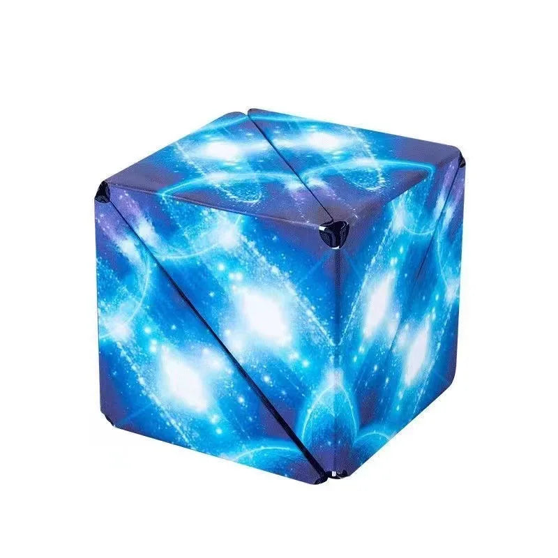 Magnetic 3D Fidget Cube – Geometric Puzzle for Creative Thinking