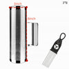 Stainless Steel Guiro with Scraper – Latin Percussion Instrument