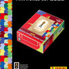 Box of FIFA World Cup 2026 official football trading cards featuring a gold trophy design