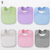 6-Pack 100% Cotton Baby Bibs for Drooling & Teething