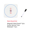 Blank board set featuring a magnetic board, a spinner, and a watercolor pen.