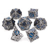 Metal Polyhedral Dice Set for Tabletop RPGs