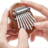 Wooden Kalimba Thumb Piano with Metal Chain