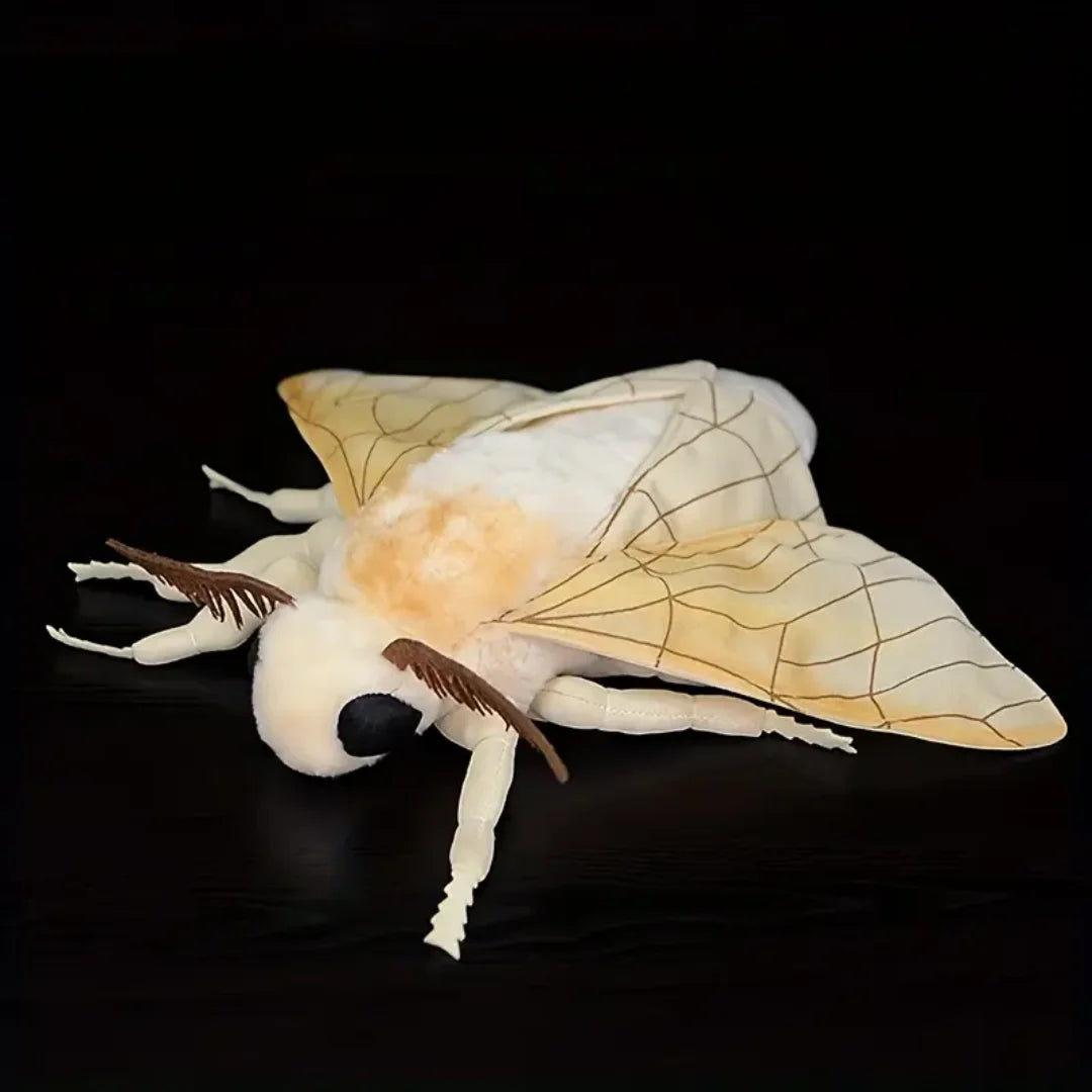 Moth Plush Stuffed Animal Toy – Soft and Cuddly Insect Collectible