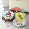DIY Diamond Art Coaster Kit with Stand