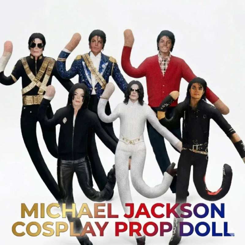 Michael Jackson Bendable Poseable Plush Doll