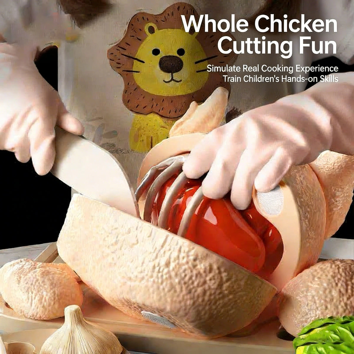 3D DIY Food Play Kit with Lobster, Crab, Fish & More