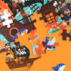 Montessori Wooden Cartoon Puzzle Set for Kids