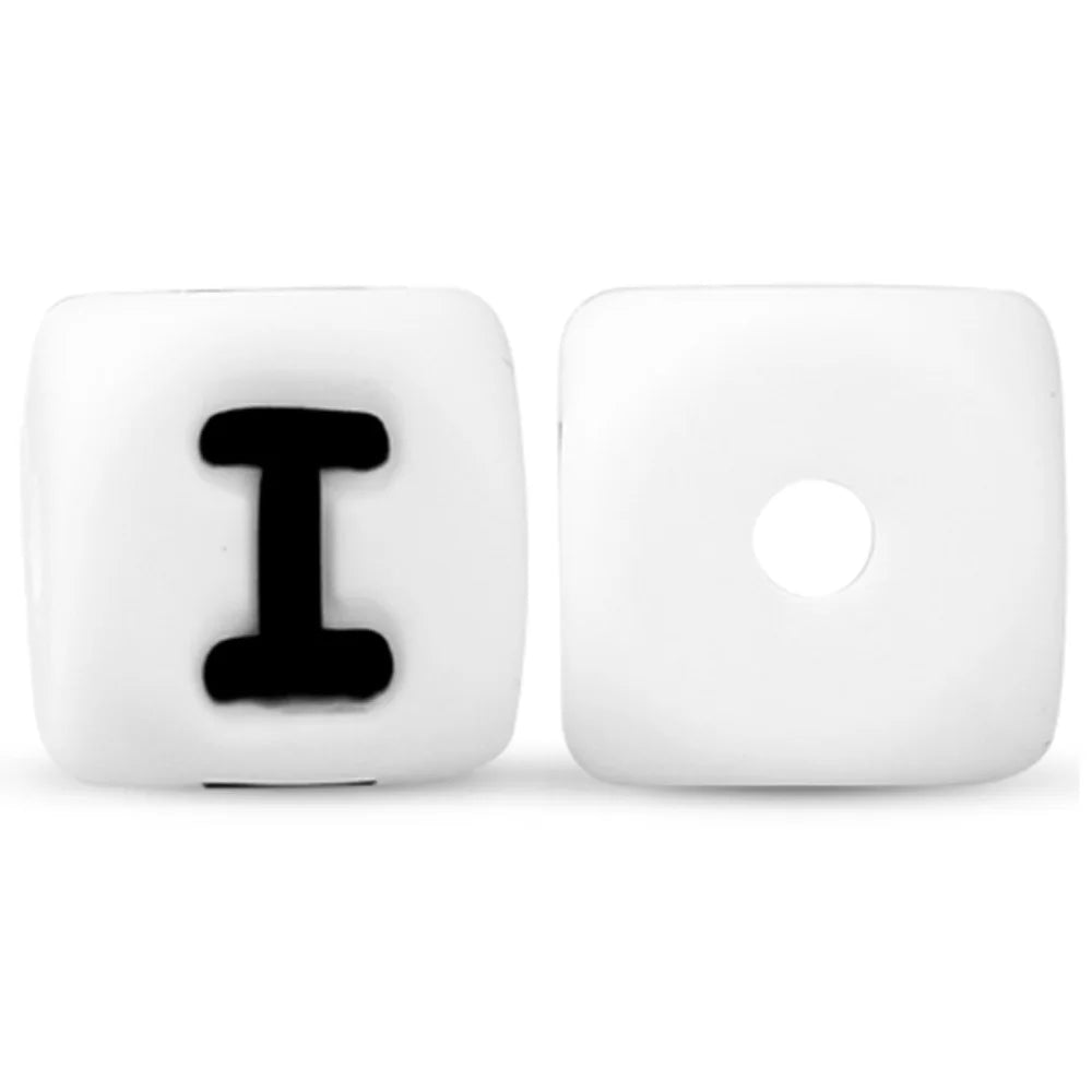 Silicone Letter Beads for DIY Bracelets and Jewelry Making