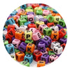 Acrylic Alphabet Beads for Jewelry Making - Mixed Letter Cubes
