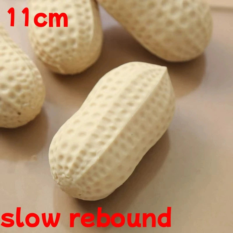 Buttery-Soft Squishy Peanut Stress Ball