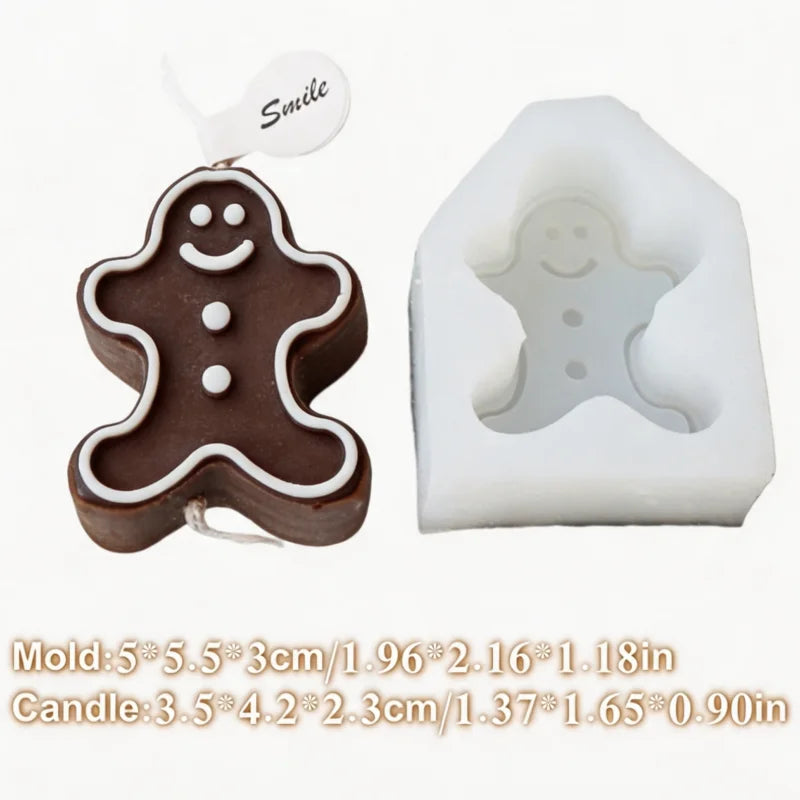 3D Food Silicone Candle Mold Set