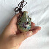 Ceramic 6-Hole Ocarina Pendant for Beginners
