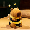 Bee Capybara Plush Toy – Soft Cuddly Stuffed Animal