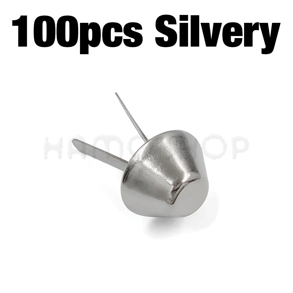 Metal Bag Bottom Rivets for Leather Craft and DIY Projects