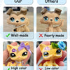 Realistic Mini Animal Figurine Set - Dogs, Cats & Fox