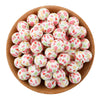 Pink Silicone Round Beads for DIY Jewelry Making