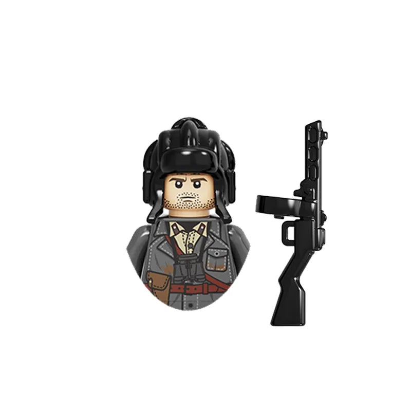 Mini Military Soldier Building Block Figures - Camouflage Airman Sets