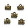 100-Piece Metal Bead Bails for Jewelry Making
