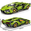 1,314-Piece Mechanical Supercar Building Kit