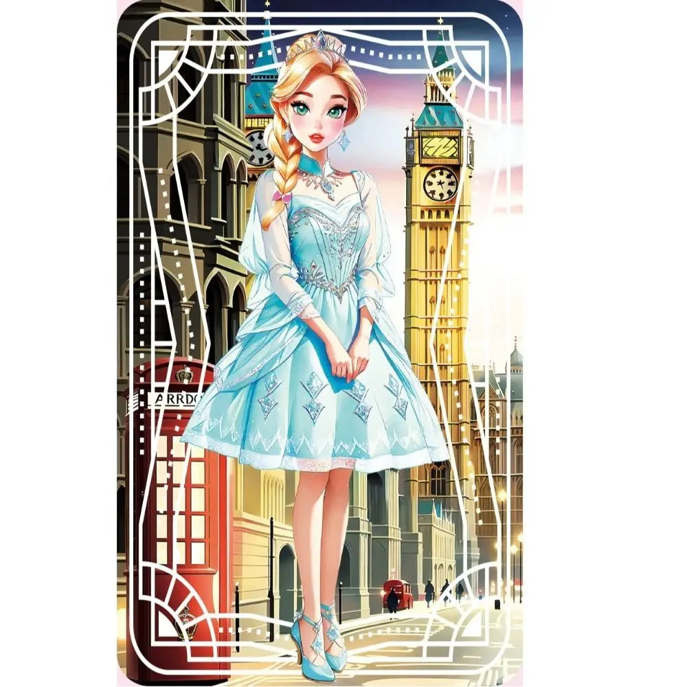 Magnetic Princess Dress-Up Play Set for Creative Girls